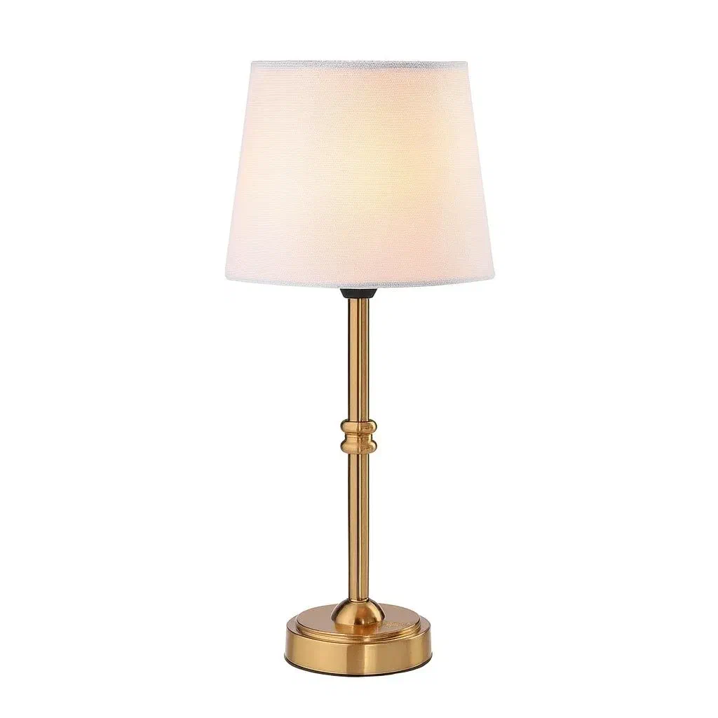 Sustainable cordless bedside lamp made from eco-friendly materials with LED light and battery power