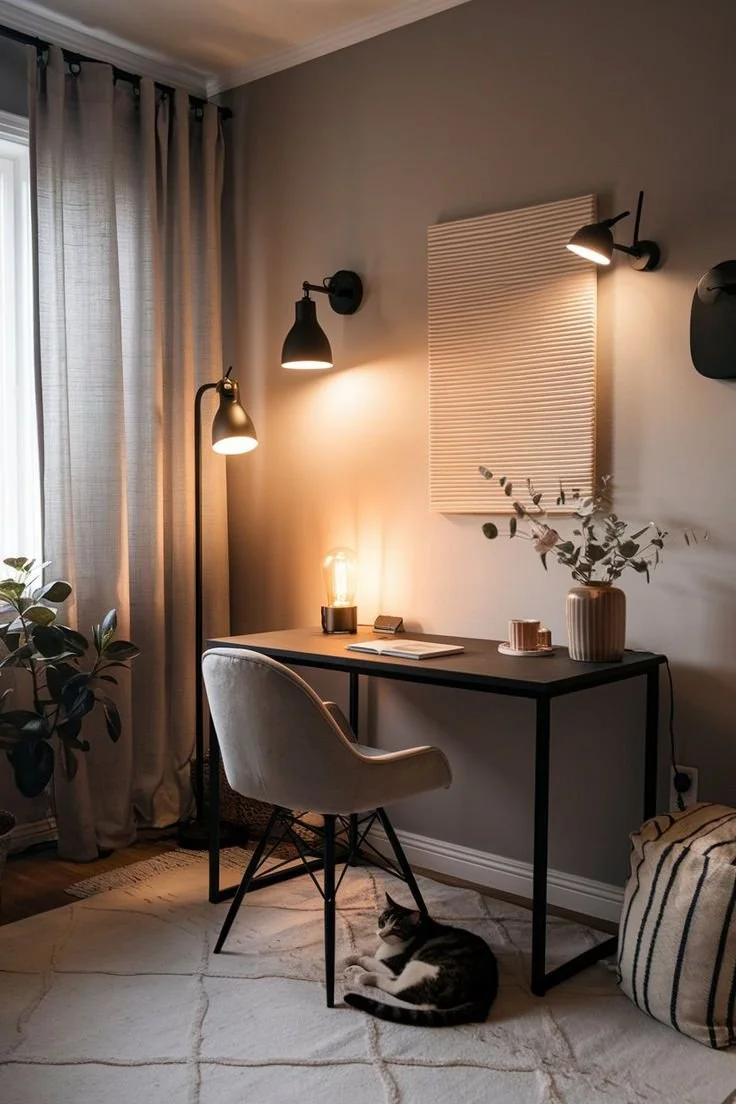 How to Layer Lighting in Your Home Office (Ambient, Task & Accent — Made Simple)