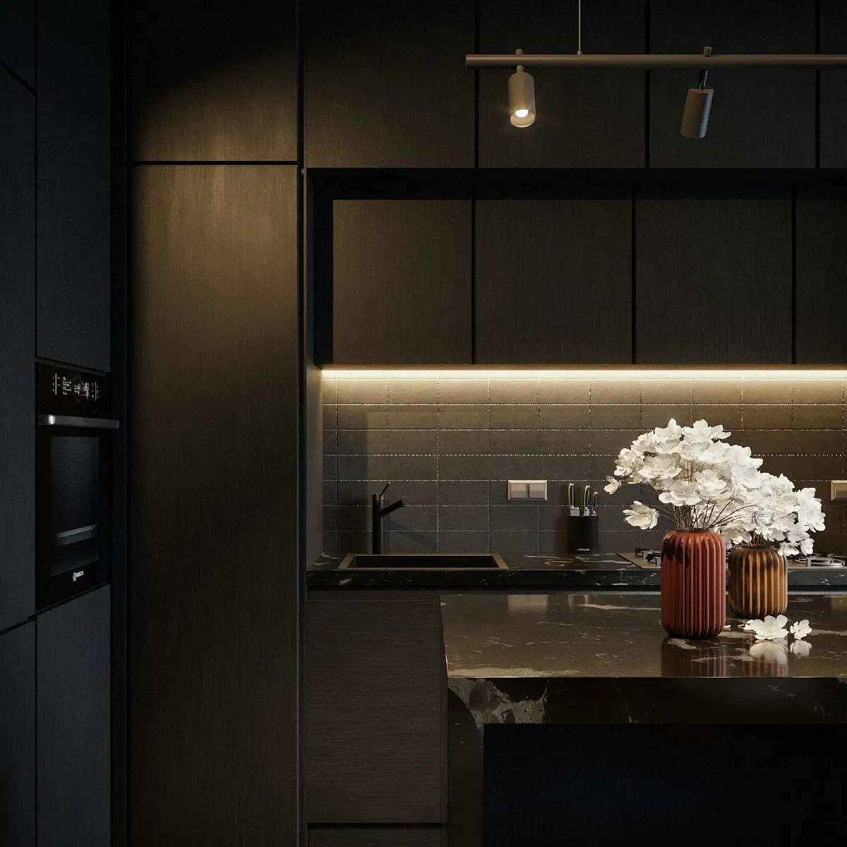 Functional LED kitchen under cabinet lighting
